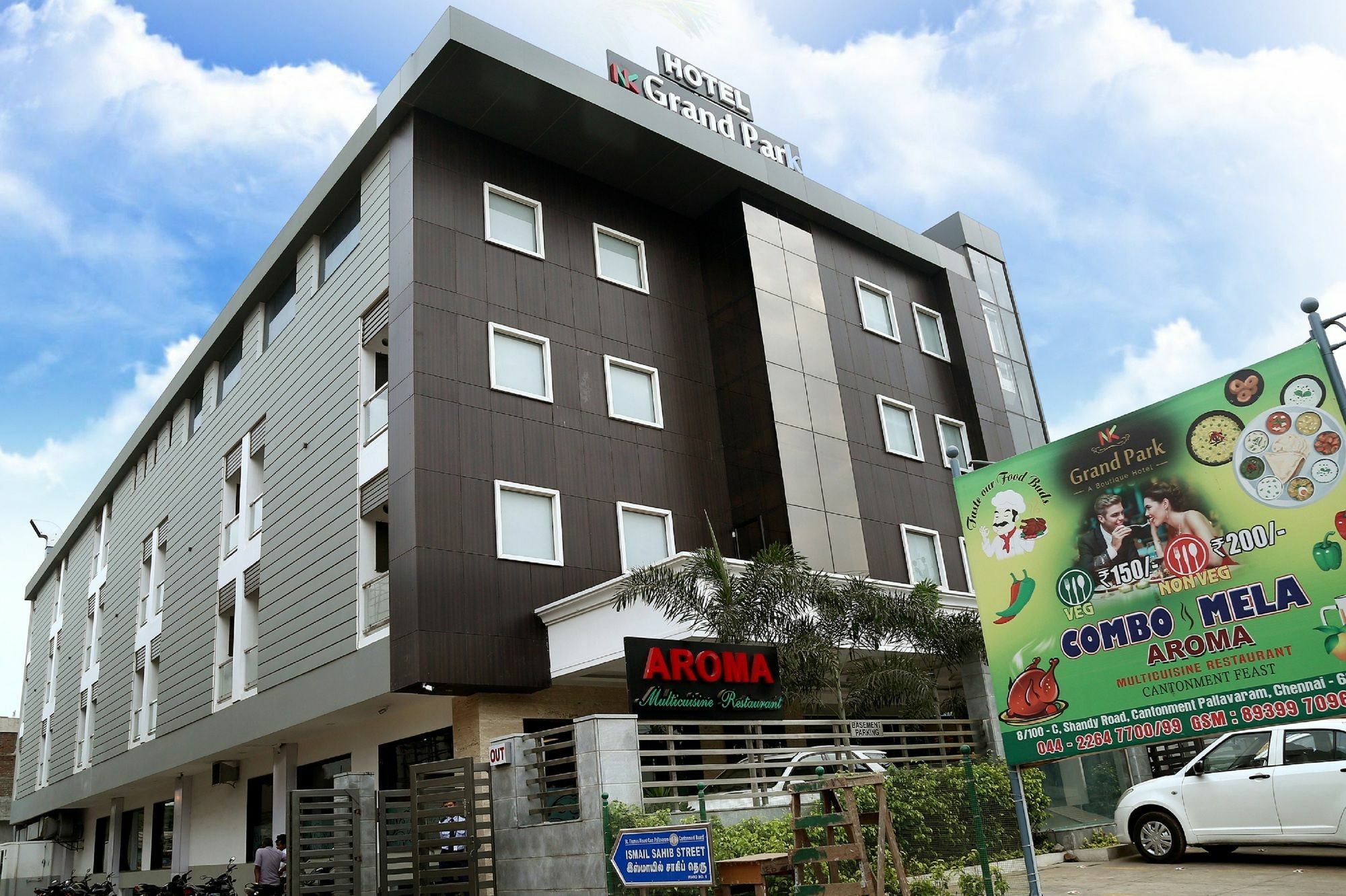 Hotel Nk Grand Park Airport Hotel Chennai Luaran gambar